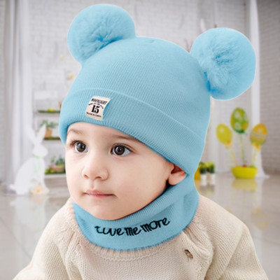 Mr Rabbit Kids Cap(Light Blue)
