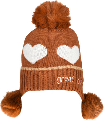 Sanjeet Fashion Hub Kids Cap(Brown)
