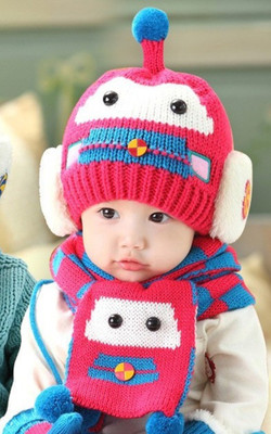 FASHIONIO Kids Cap(Pink)