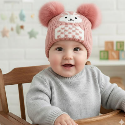 COOL INDIANS Kids Cap(Pink)