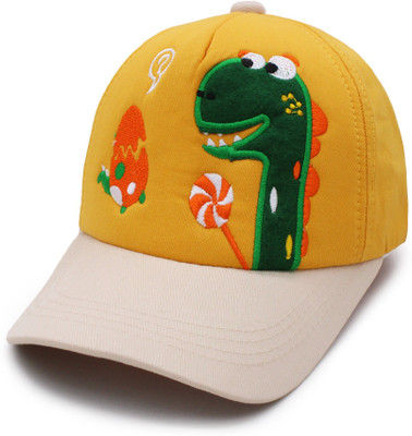 VRITRAZ Kids Cap(Yellow)