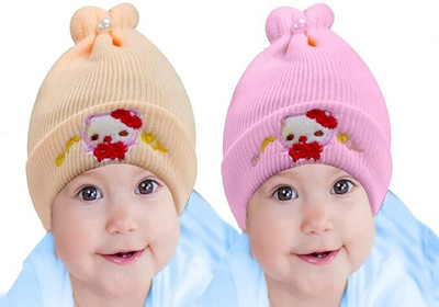 Maa Vaishno Kids Cap(Multicolor)