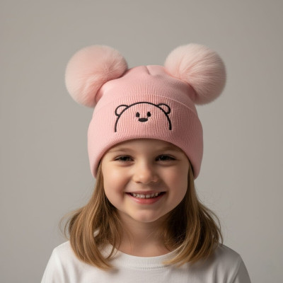 CAPSVILLA Kids Cap(Pink)