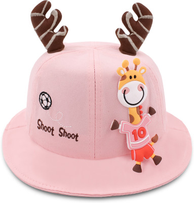 VRITRAZ Bucket Hat(Pink, Pack of 1)