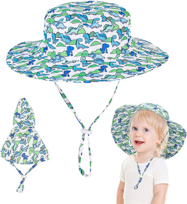 HASTHIP Kids Cap(Blue, White)