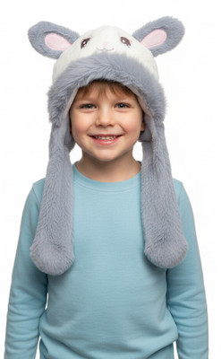 ZACHARIAS Kids Cap(Grey, White)