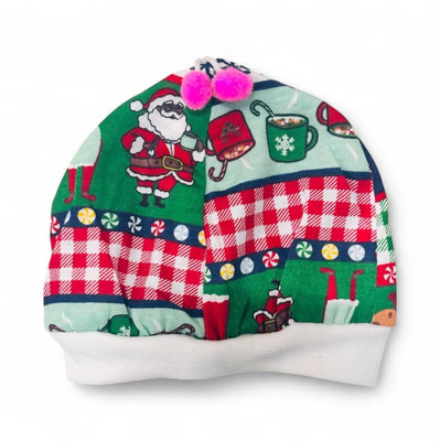 Mohdanas Kids Cap(Green, Red)