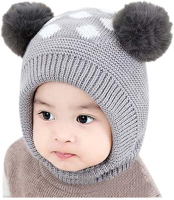 TopiBaaz Kids Cap(Grey)