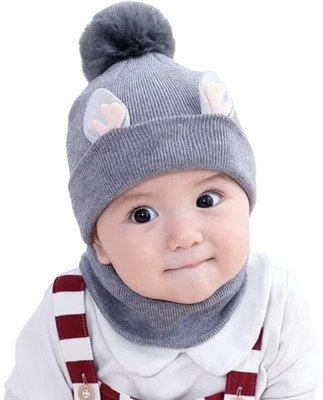 TopiBaaz Kids Cap(Grey)