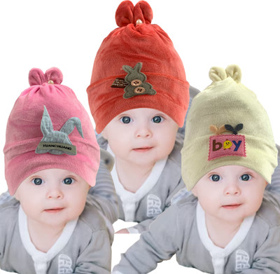 TRUE INDIAN Kids Cap(Multicolor)