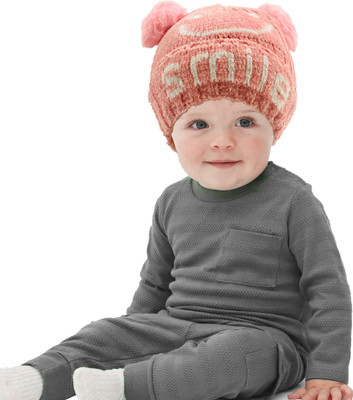 TRUE INDIAN Kids Cap(Pink)