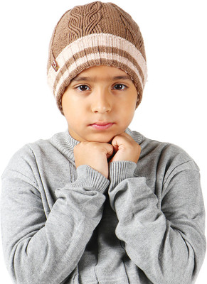 Bharatasya Kids Cap(Brown)