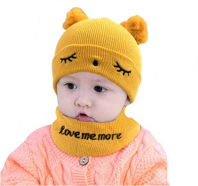 TRUE INDIAN Kids Cap(Yellow)