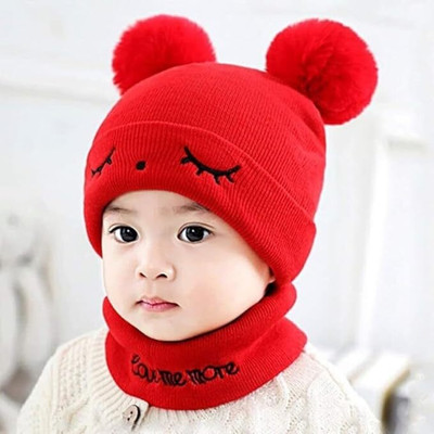 Nutan Kids Cap(Red)