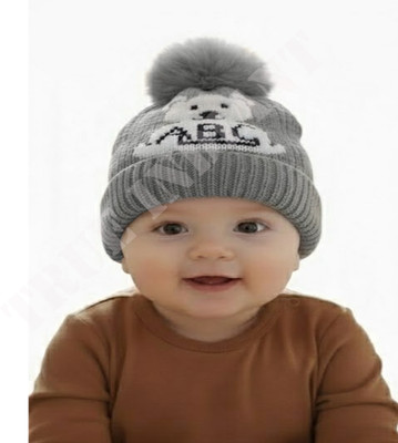 TRUE INDIAN Kids Cap(Grey)
