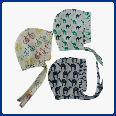 Maa shopping Kids Cap(Multicolor)
