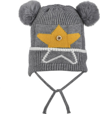 Sanjeet Fashion Hub Kids Cap(Grey)