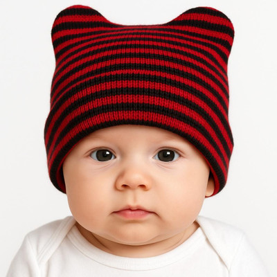 HOTMMOD Kids Cap(Red, Black)