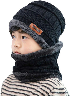 FOOTLEAP Kids Cap(Black)