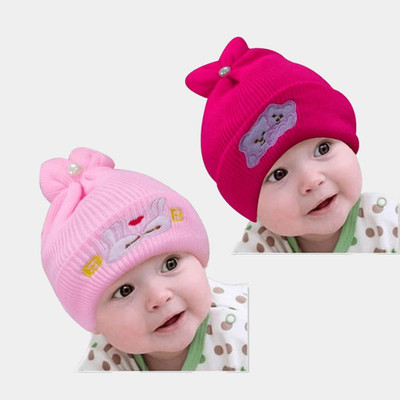 Nutan Kids Cap(Pink)