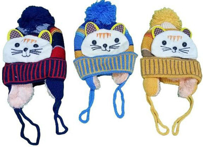AA R HOSIERY Kids Cap(Multicolor)