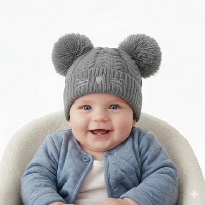 INFISPACE Kids Cap(Grey)
