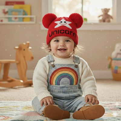 COOL INDIANS Kids Cap(Red)