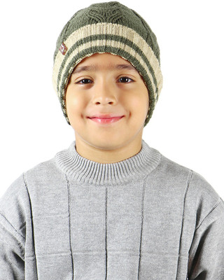 Bharatasya Kids Cap(Dark Green)