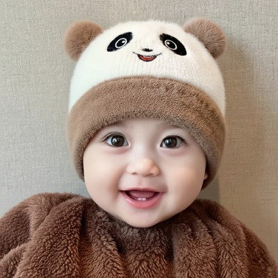 Wild Monkey Kids Cap(Brown, White)