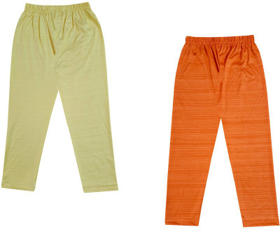 IndiWeaves Capri For Girls Casual Striped Polyester(Multicolor Pack of 2)