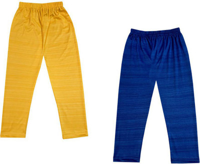 IndiWeaves Capri For Girls Casual Striped Polyester(Multicolor Pack of 2)