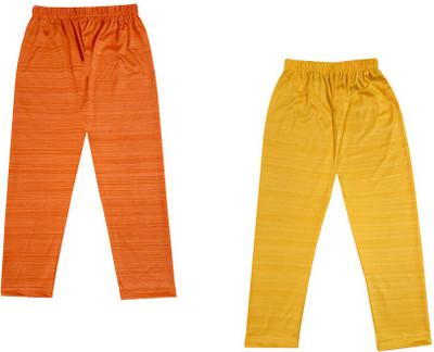 IndiWeaves Capri For Girls Casual Self Design Polyester(Multicolor Pack of 2)