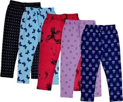 Tik Tok WEARS Capri For Girls Casual Printed Cotton Lycra Blend(Multicolor Pack of 5)