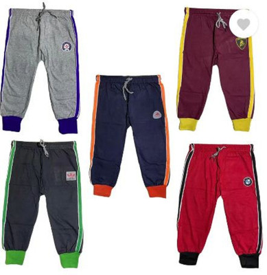 Tradersrajpoot Capri For Baby Girls Casual Solid Cotton Blend(Multicolor Pack of 5)