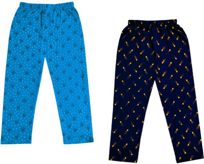 KAVYA Capri For Girls Casual Printed Pure Cotton(Multicolor Pack of 2)