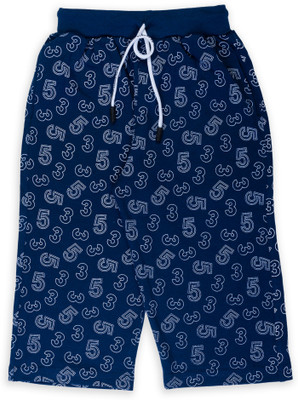 CUTOPIES Capri For Girls Casual Printed Cotton Blend(Multicolor Pack of 1)