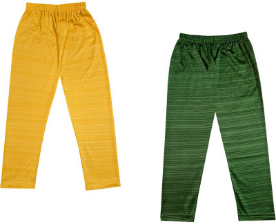 IndiWeaves Capri For Girls Casual Self Design Polyester(Multicolor Pack of 2)