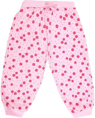 V-MART Capri For Girls Casual Printed Pure Cotton(Pink Pack of 1)