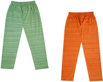 KAVYA Capri For Girls Casual Solid Polyester(Multicolor Pack of 2)
