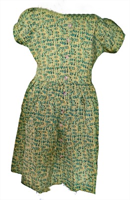 Fashion hut Girls Midi/Knee Length Casual Dress(Green, Short Sleeve)