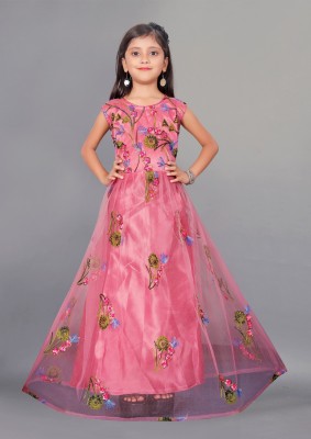 Apnisha Anarkali Gown(Pink)