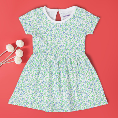 Babies R Us Baby Girls Maxi/Full Length Casual Dress(White, Cap Sleeve)