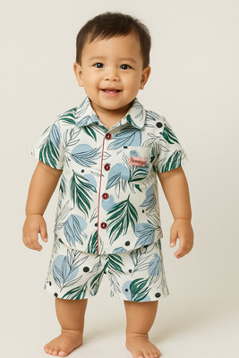Amreet Creation Baby Boys Iron Man Party(Festive) Bodysuit Bodysuit(White)