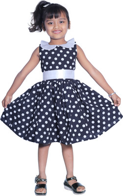 Wish Littles Girls Mini/Short Beach Wear Dress(Multicolor, Sleeveless)