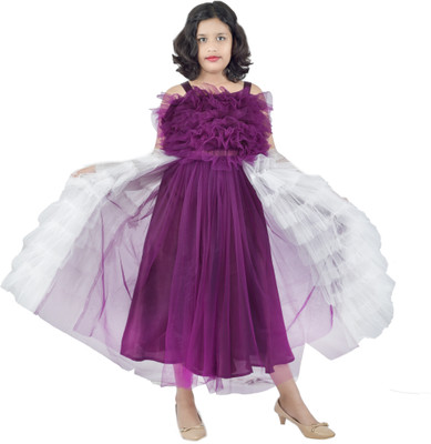 rayie collection Flared/A-line Gown(Purple)