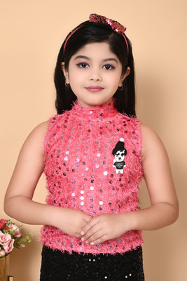 KIDDRESS Baby Girls Disney Princess Party(Festive) Top Dress(PINK)