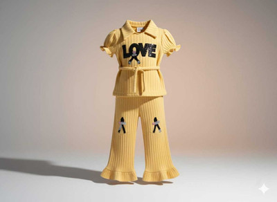 Rolaxcy Indi Girls Maxi/Full Length Party Dress(White, Fashion Sleeve)