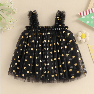 SiddatKidDaisy Girls Above Knee Party Dress(Multicolor, Sleeveless)