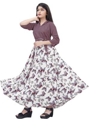 Aarya Designer Girls Maxi/Full Length Party Dress