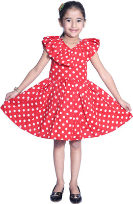 Wish Littles Girls Mini/Short Beach Wear Dress(Multicolor, Sleeveless)